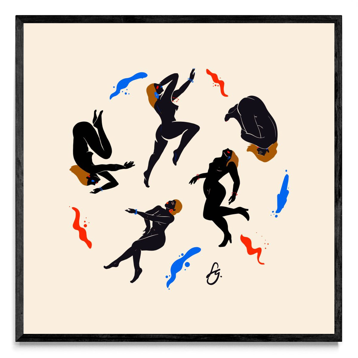 Siluetas Circular - Cuadrado N