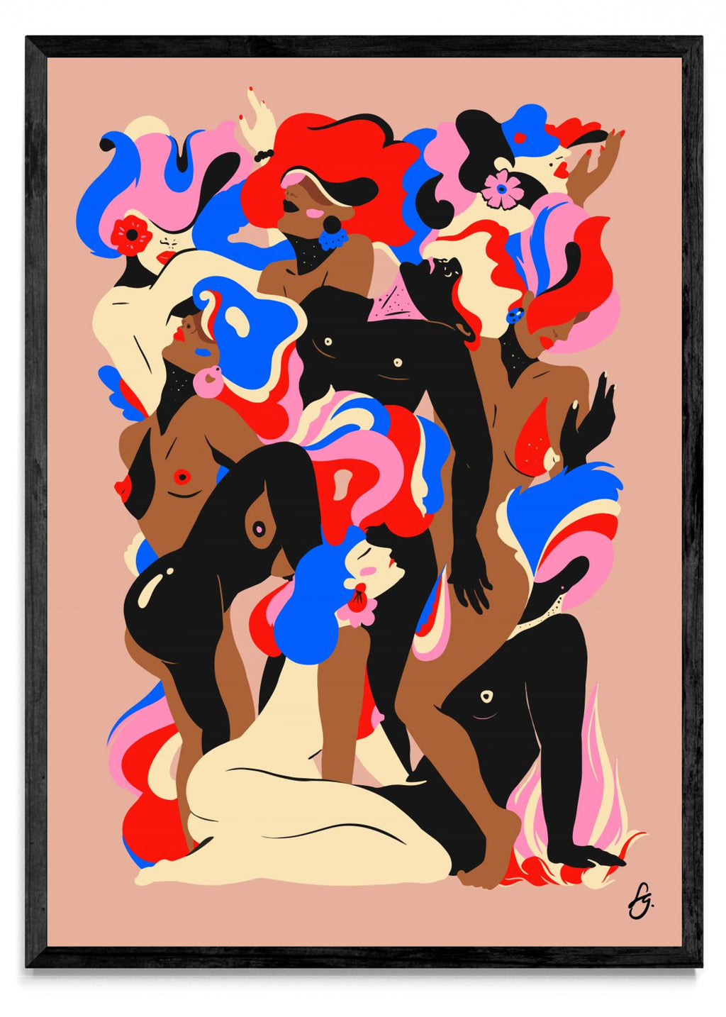 Fiesta I - Retrato N