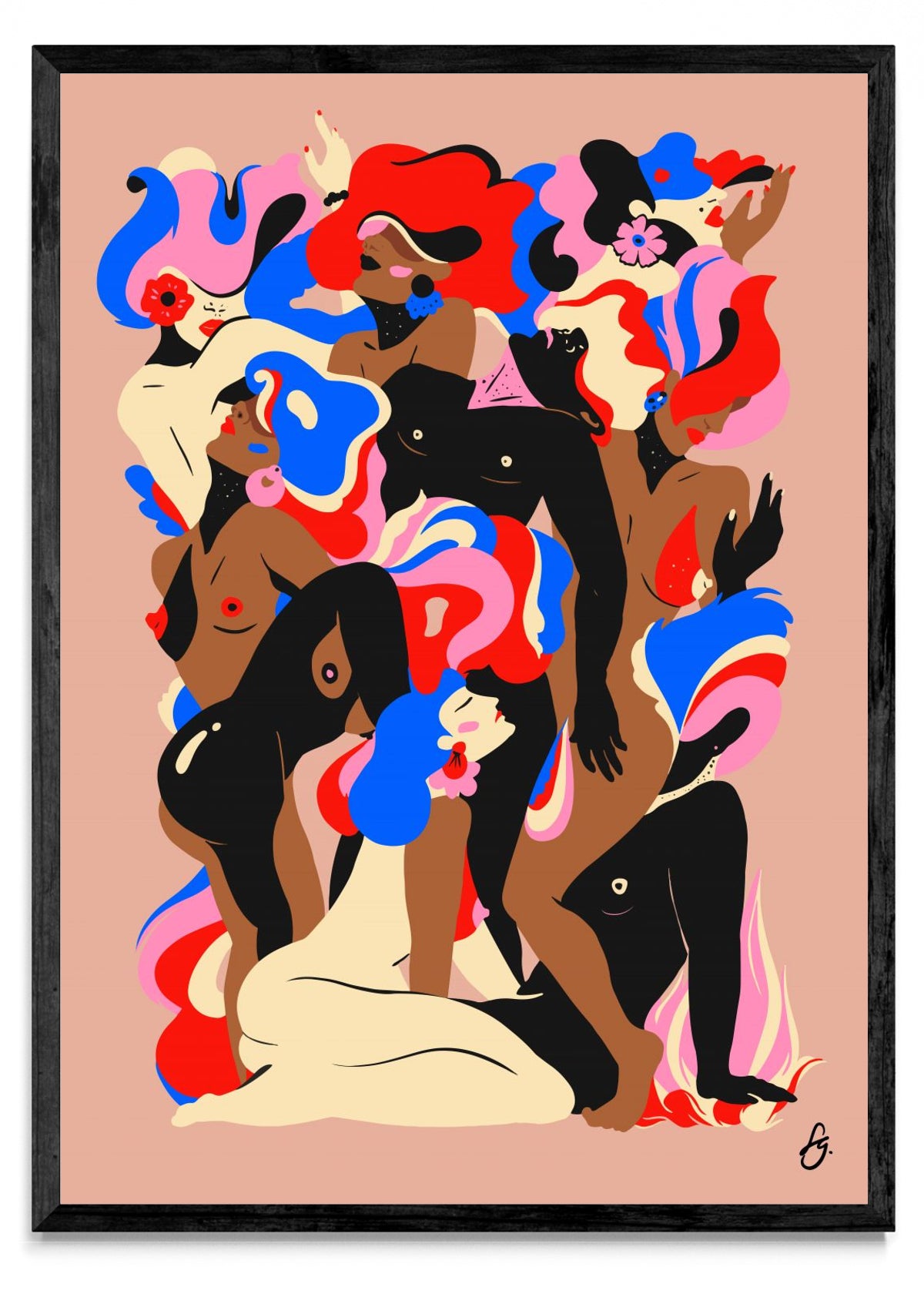 Fiesta I - Retrato N