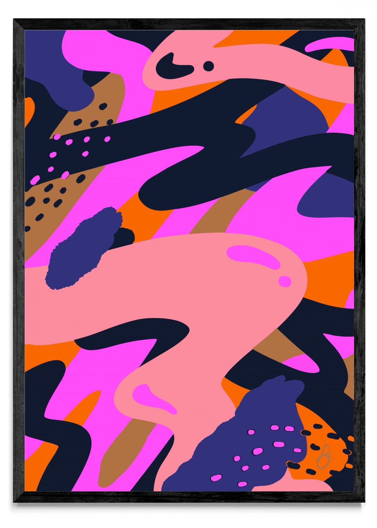 Series I _ Magenta - Retrato N