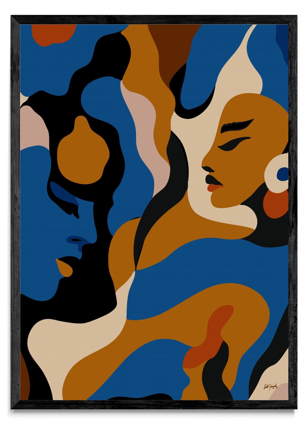 Entre formas_II - Retrato N