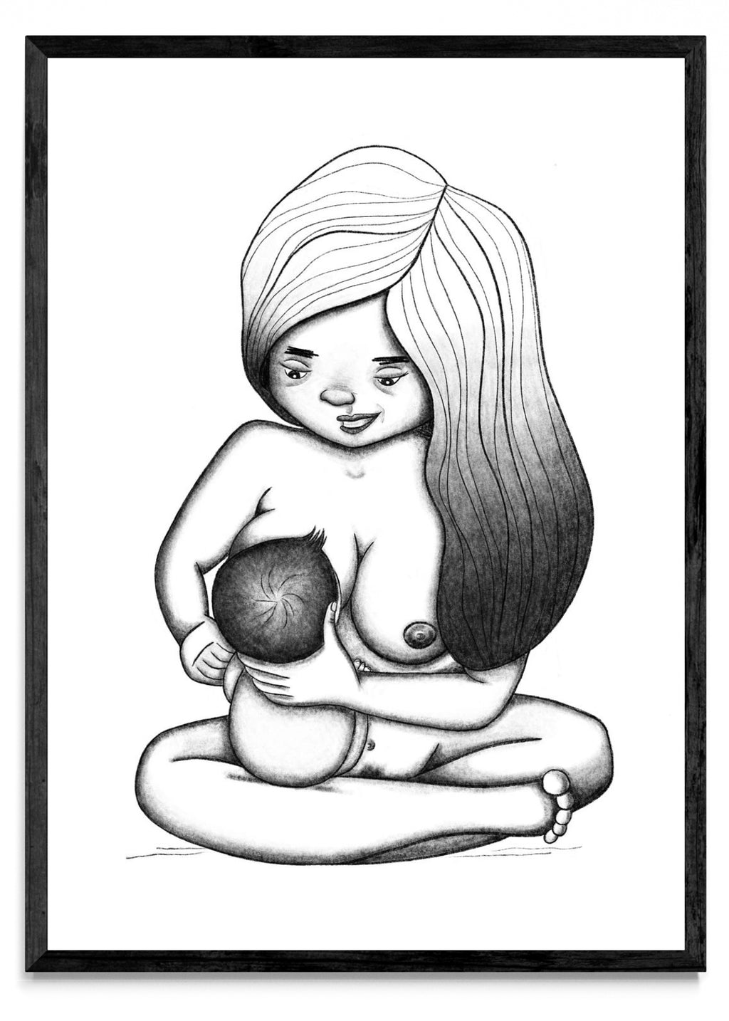 Lactancia materna - Retrato N