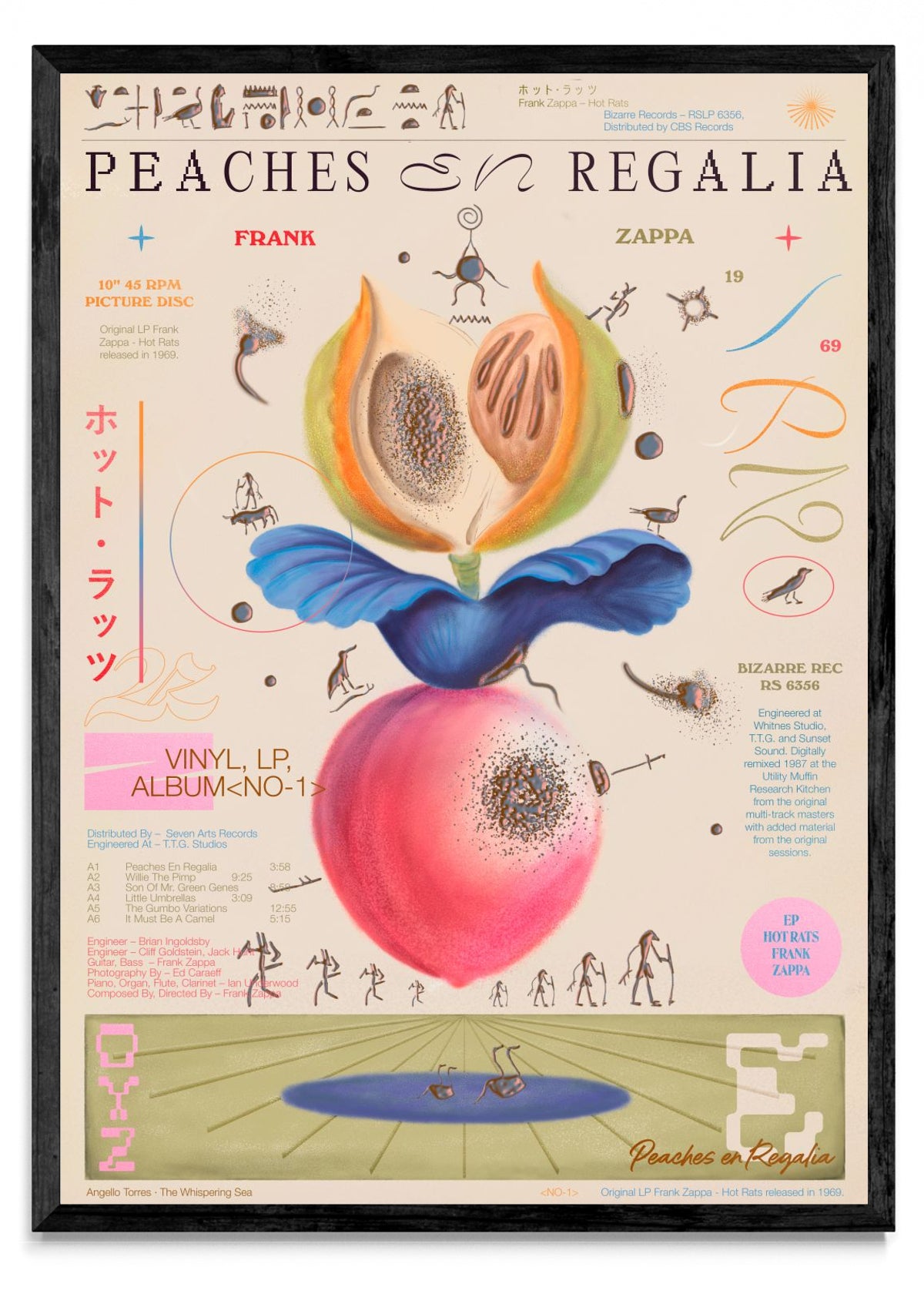 Peaches en Regalia - Retrato N