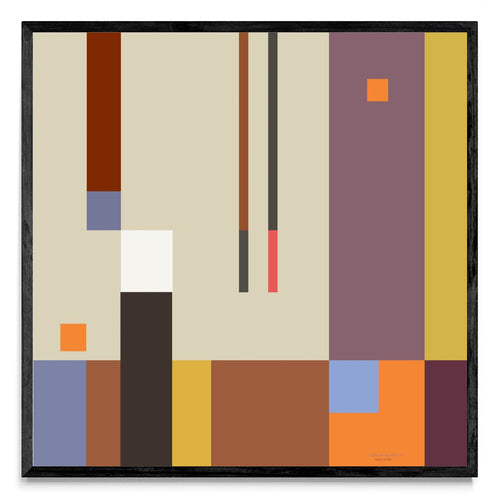 Abstracción colours 1 - Cuadrado N