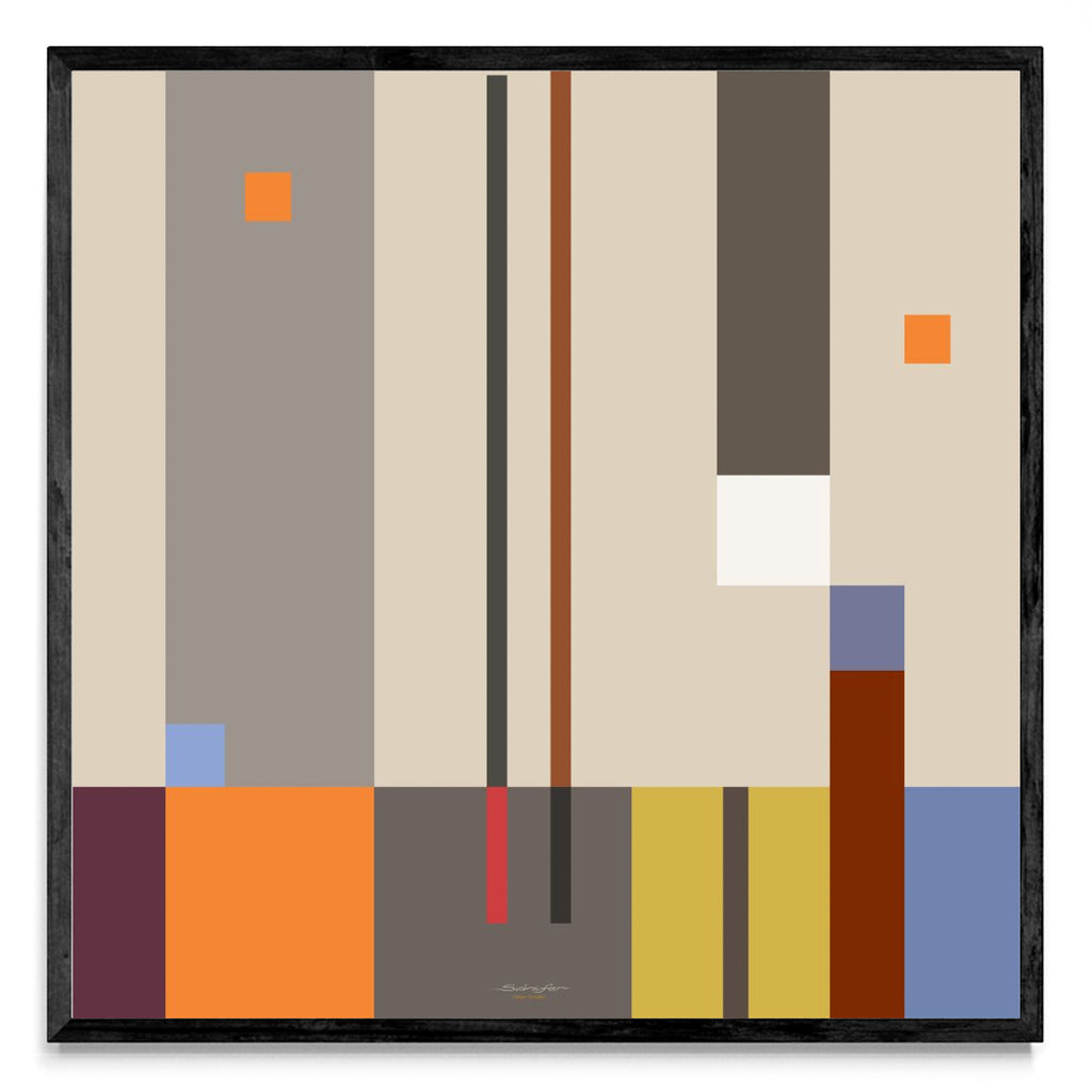 Abstracción colours 3 - Cuadrado N