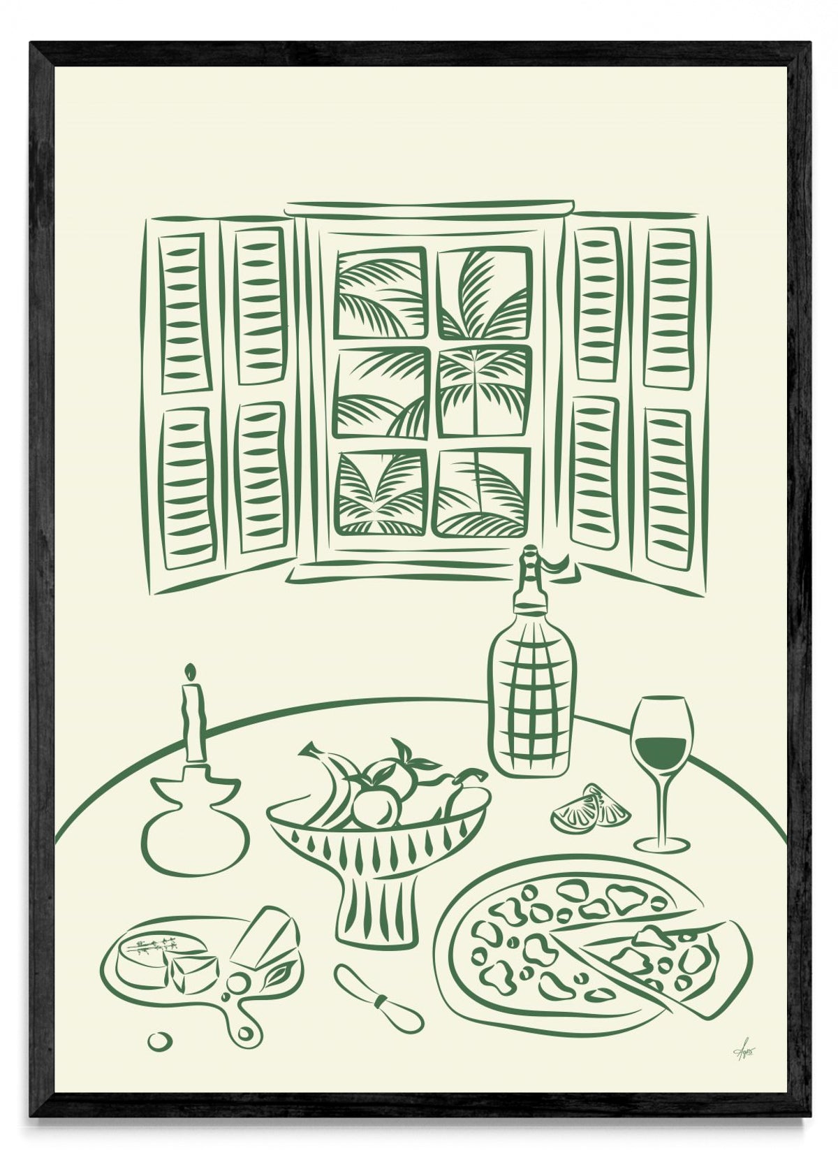 Lunch Time - Retrato N