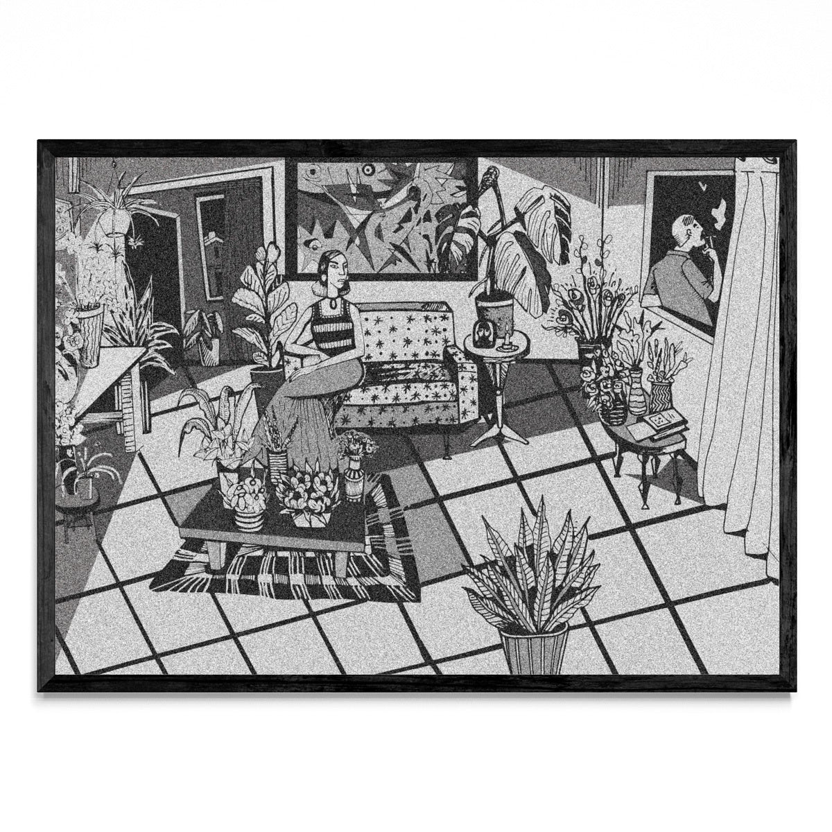 Jardin nocturno - Paisaje N