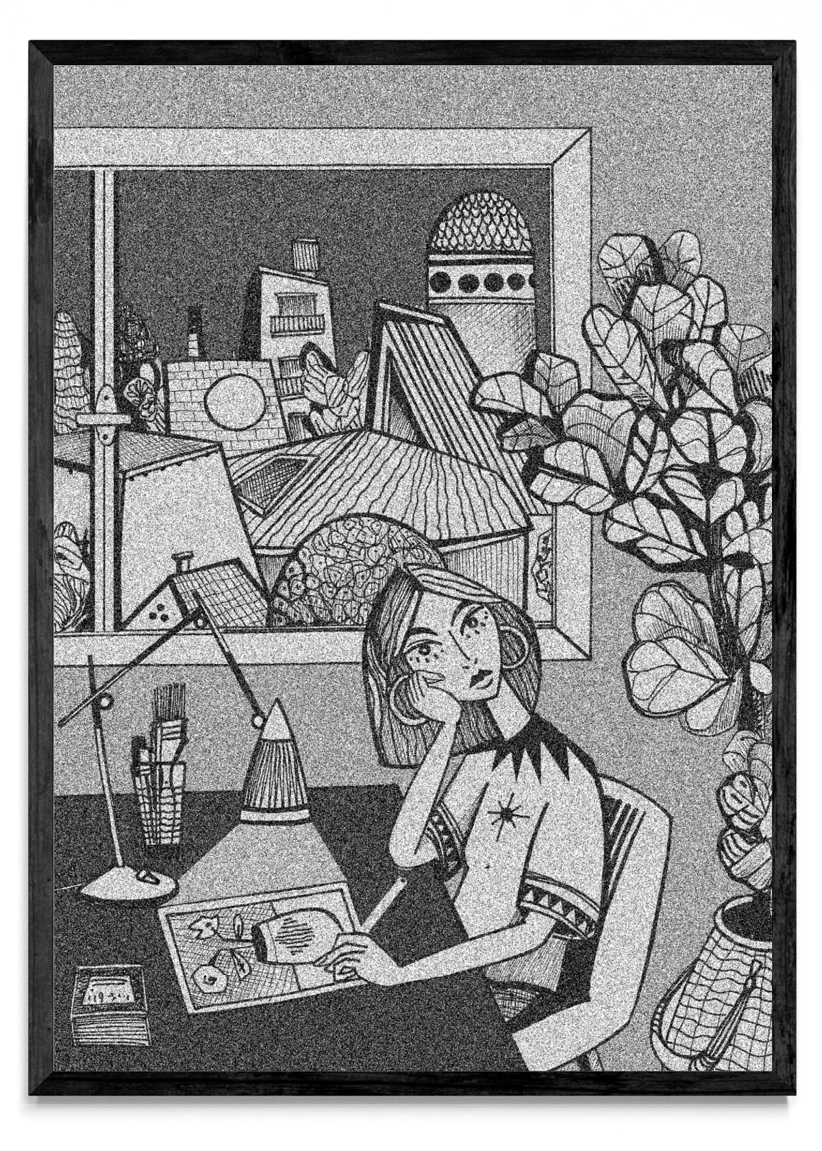 Noche de dibujo - Retrato N