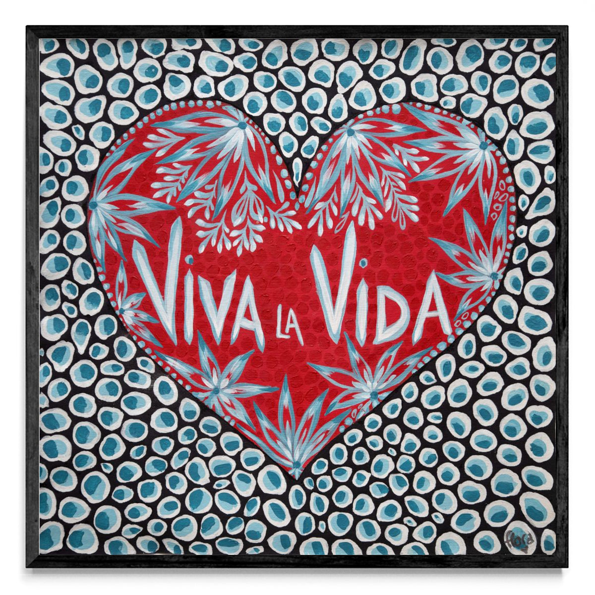 Viva la vida red - Cuadrado N