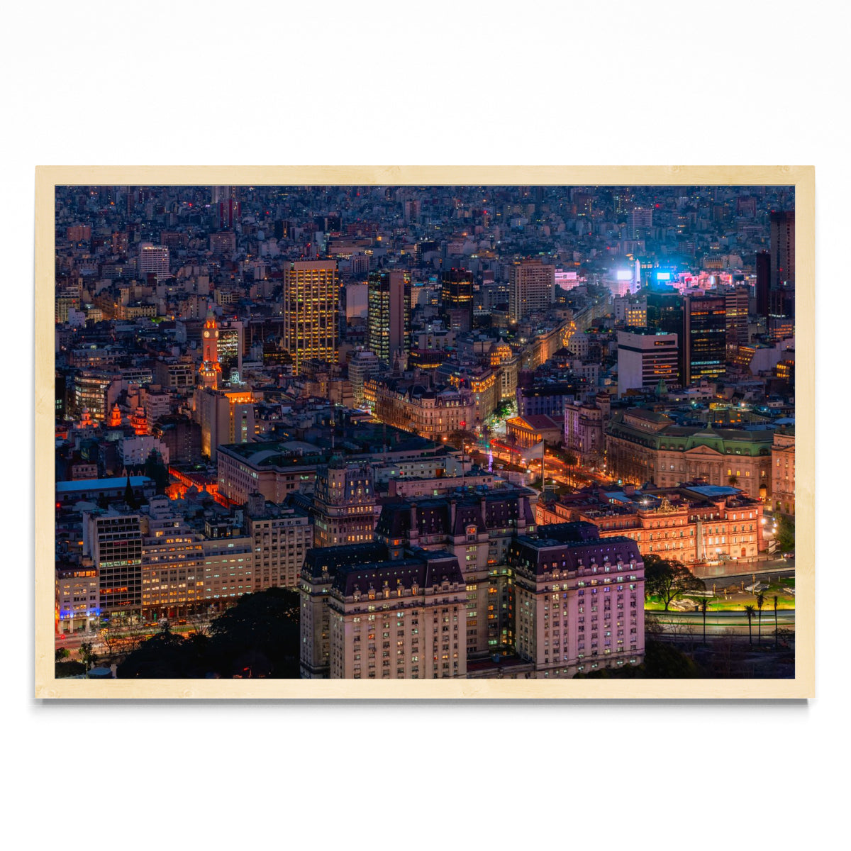 Buenos Aires nocturna - FotoH MC