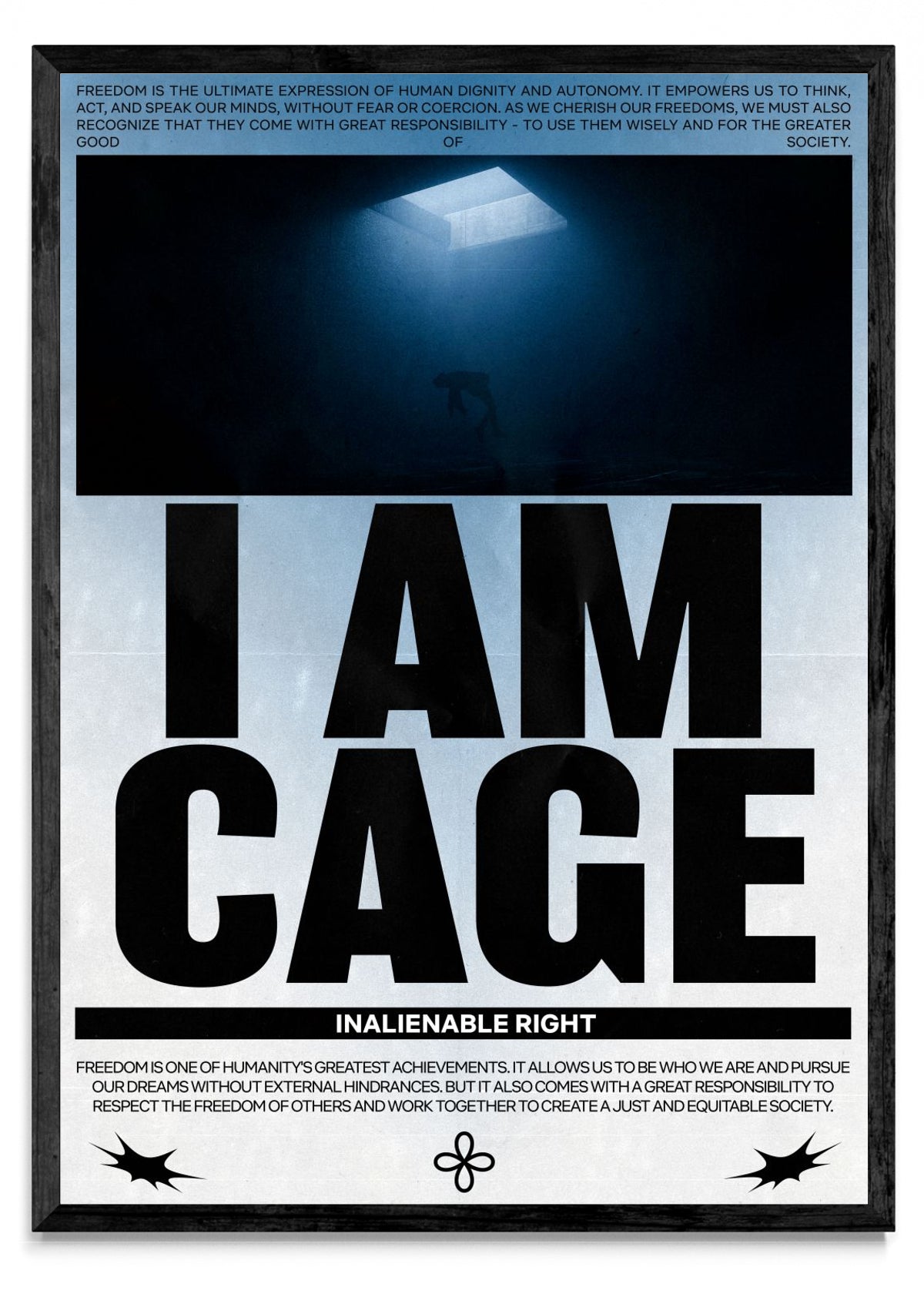 I am cage - Retrato N