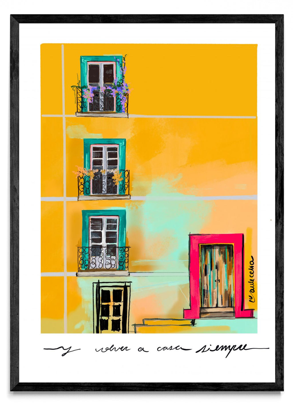 Y volver a casa siempre - Retrato N