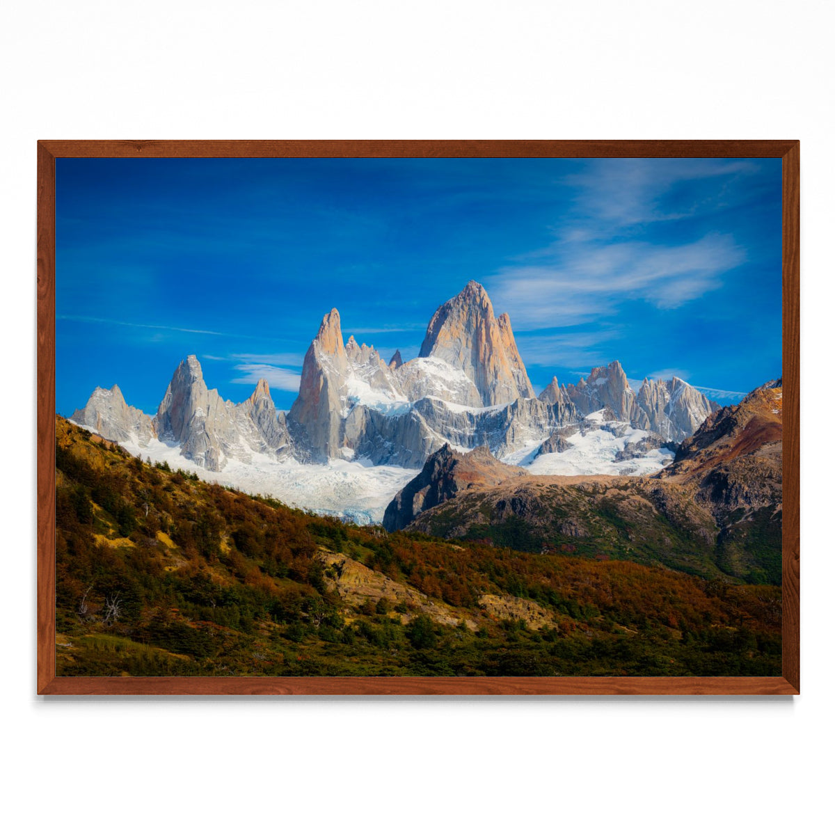 Fitz Roy desde el valle. - Paisaje MO