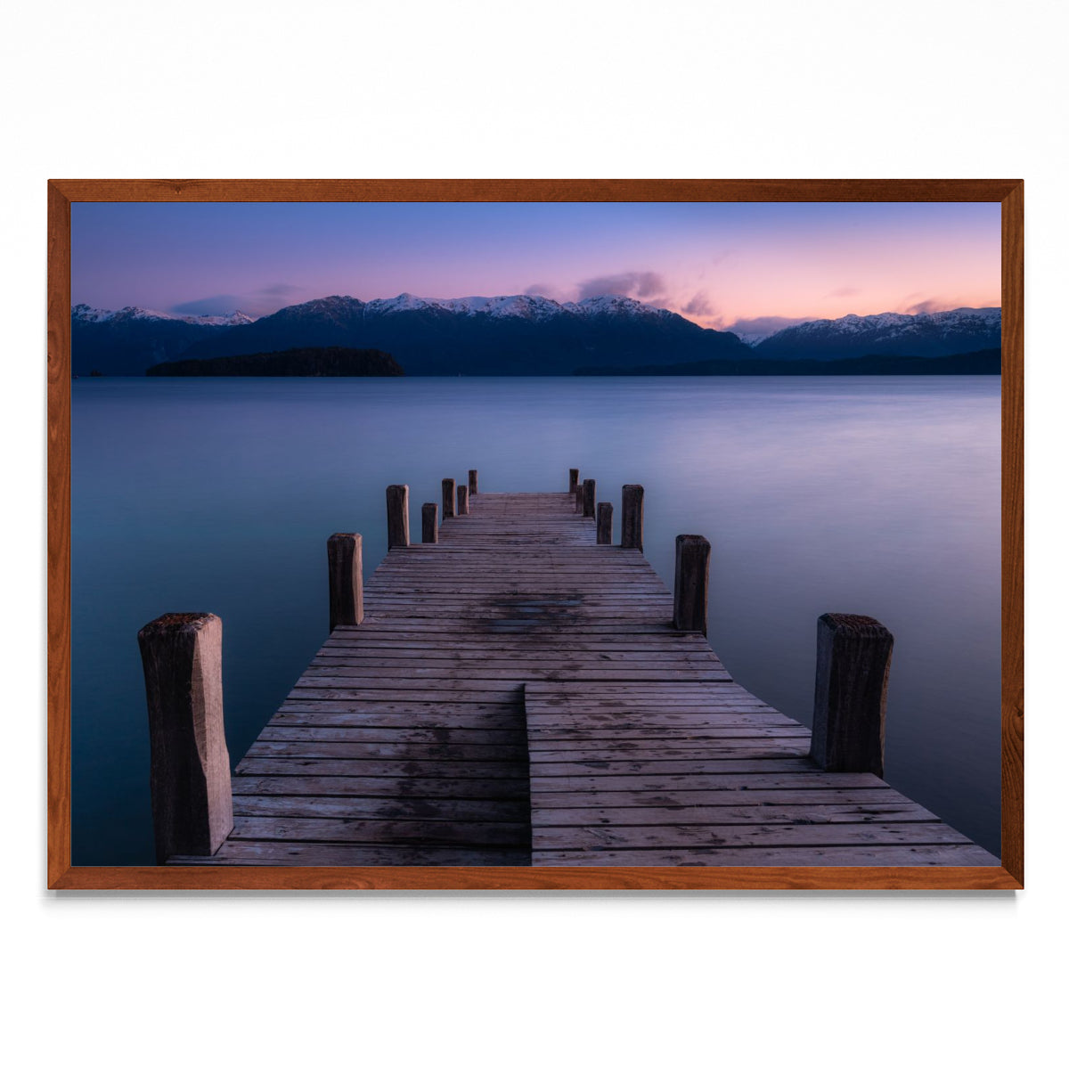 Atardecer en Nahuel Huapi. - Paisaje MO