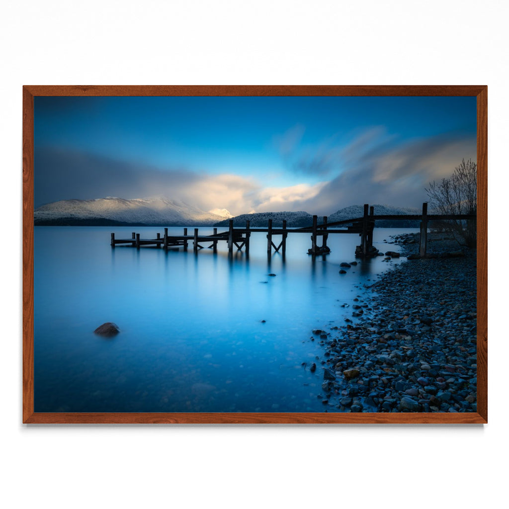 Amanecer azulado. - Paisaje MO