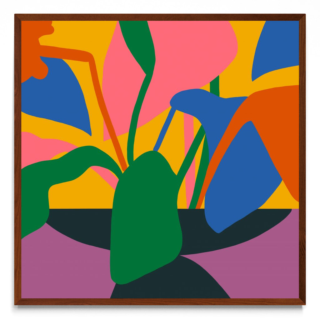 Plantas en verano - cuadrado MO