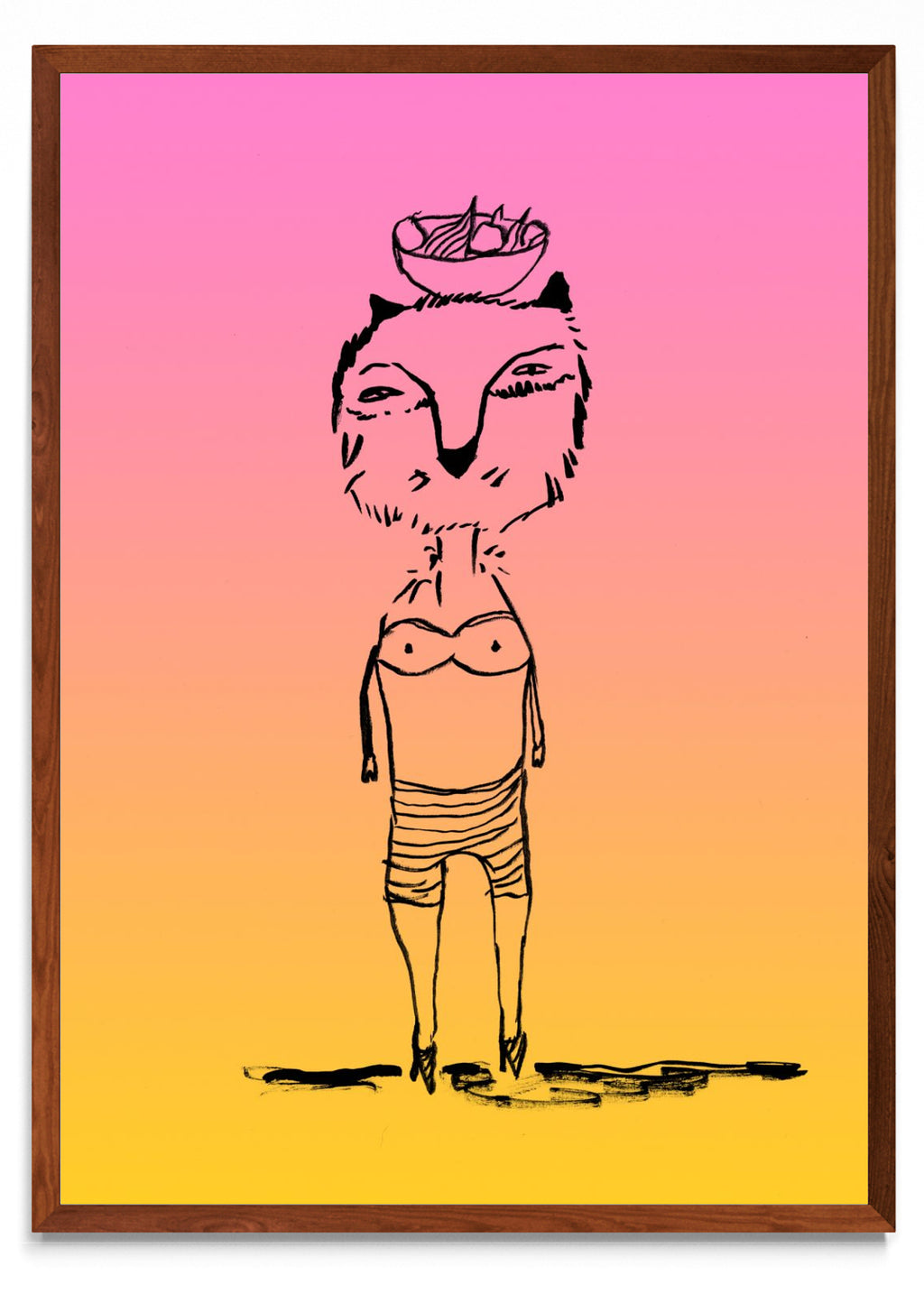 Gatx con frutera - Retrato MO