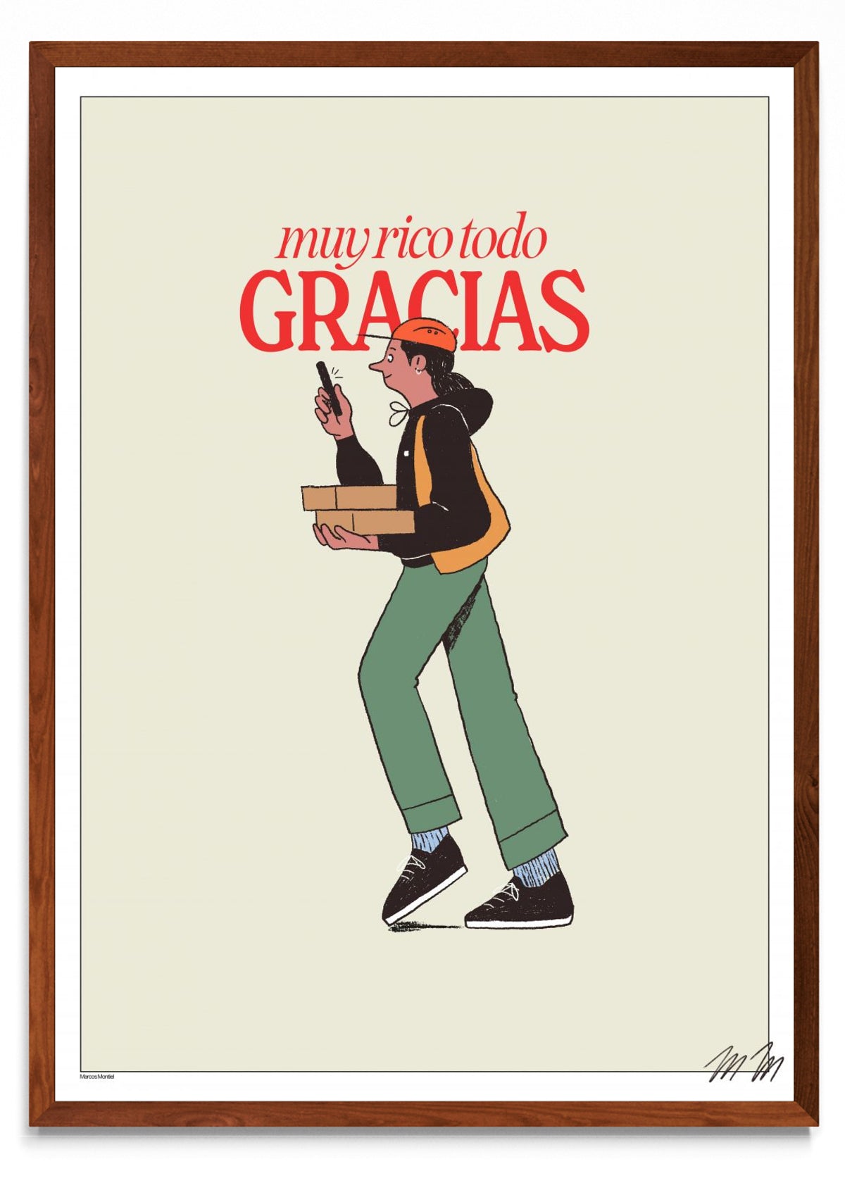Muy rico todo Gracias - Retrato MO