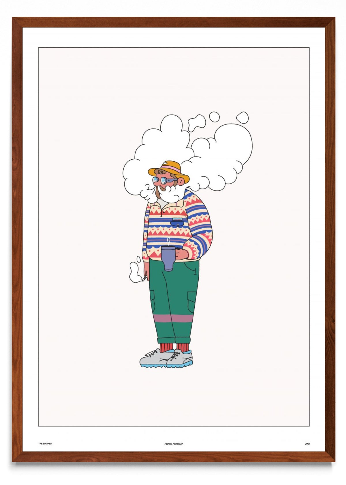 The Smoker - Retrato MO