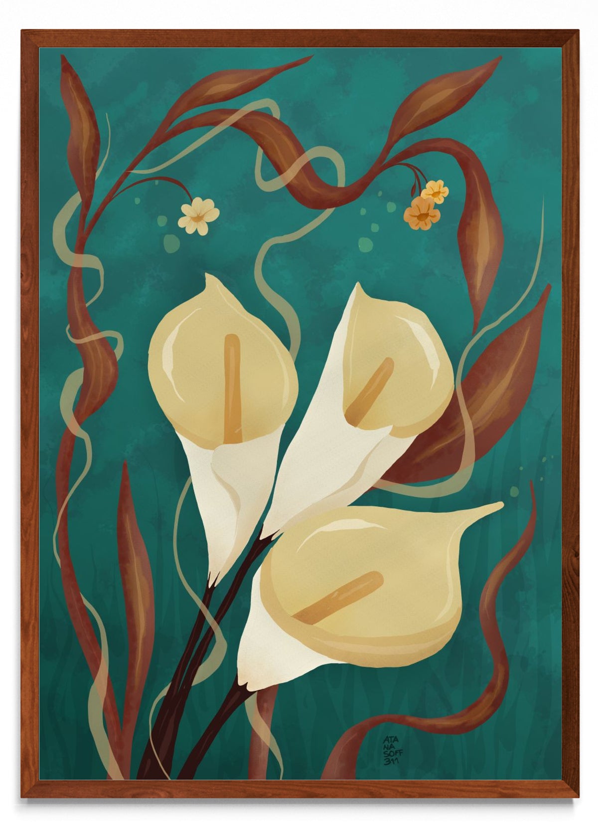 Flores #46 - Retrato MO