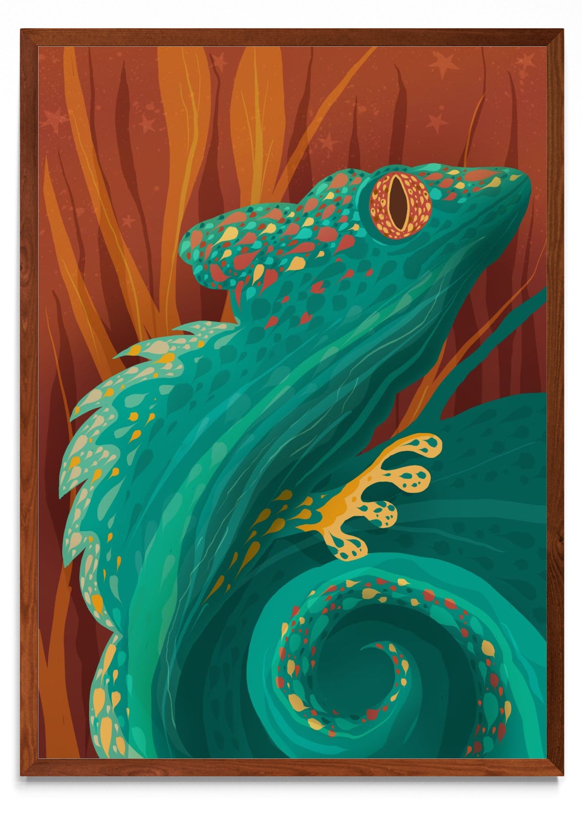 Iguana #01 - Retrato MO