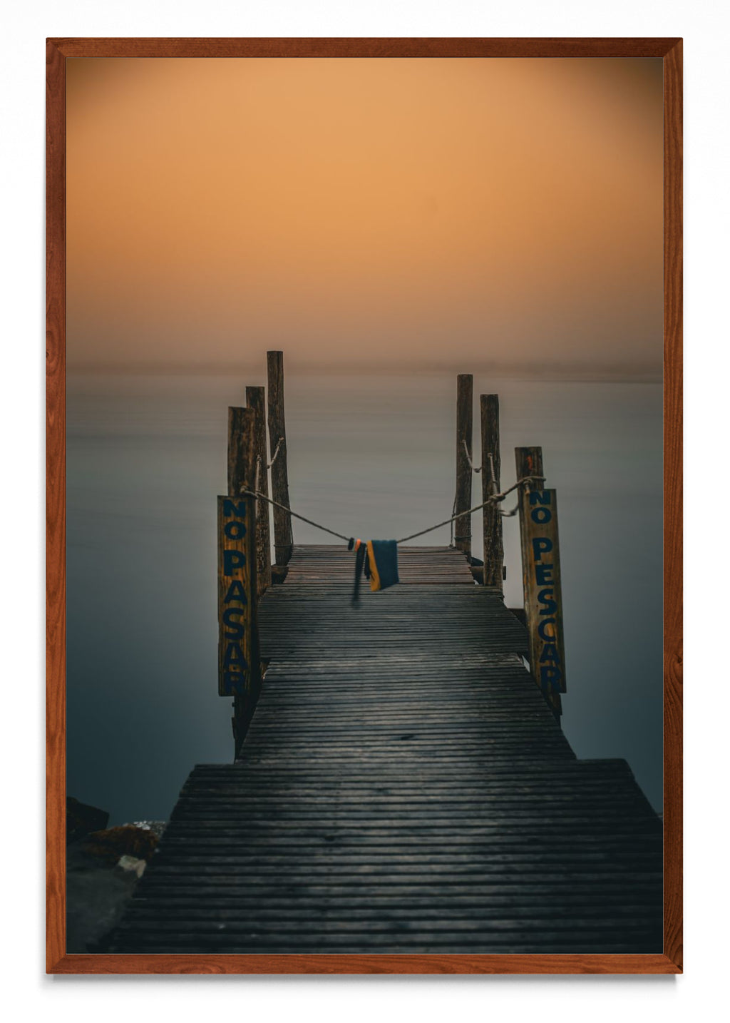 Muelle en la niebla - FotoV MO