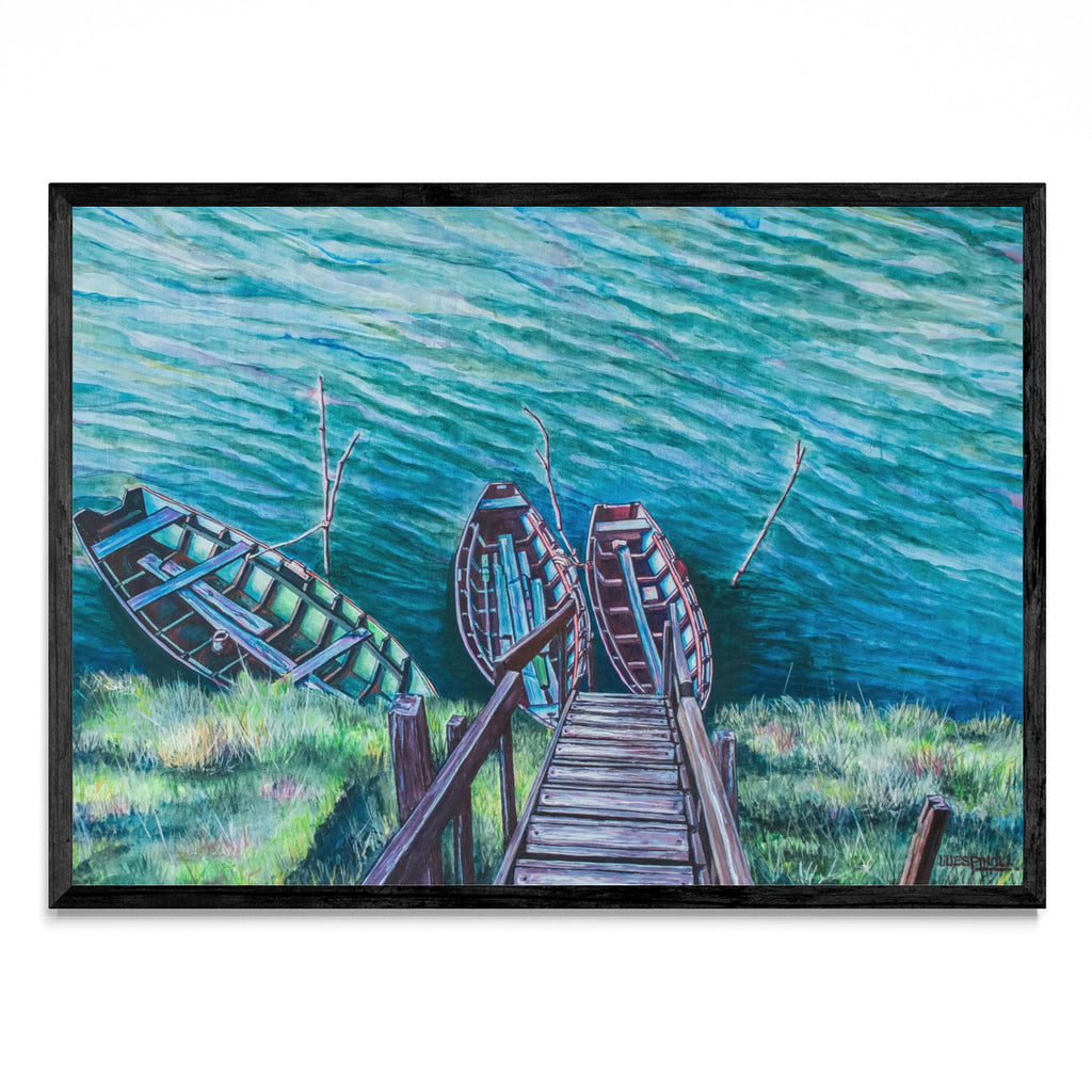 Canoas pesqueras - Paisaje N