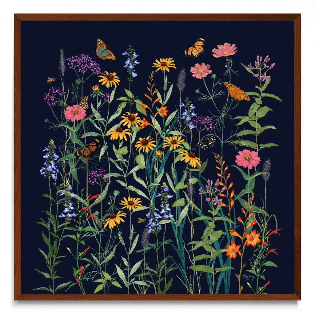 Jardin de primavera - cuadrado MO