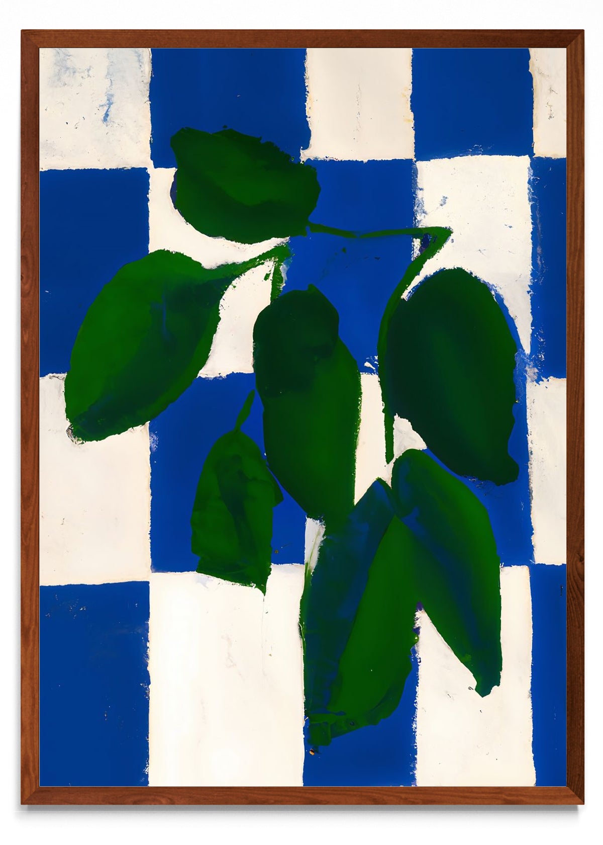 Checkered greenery - Retrato MO