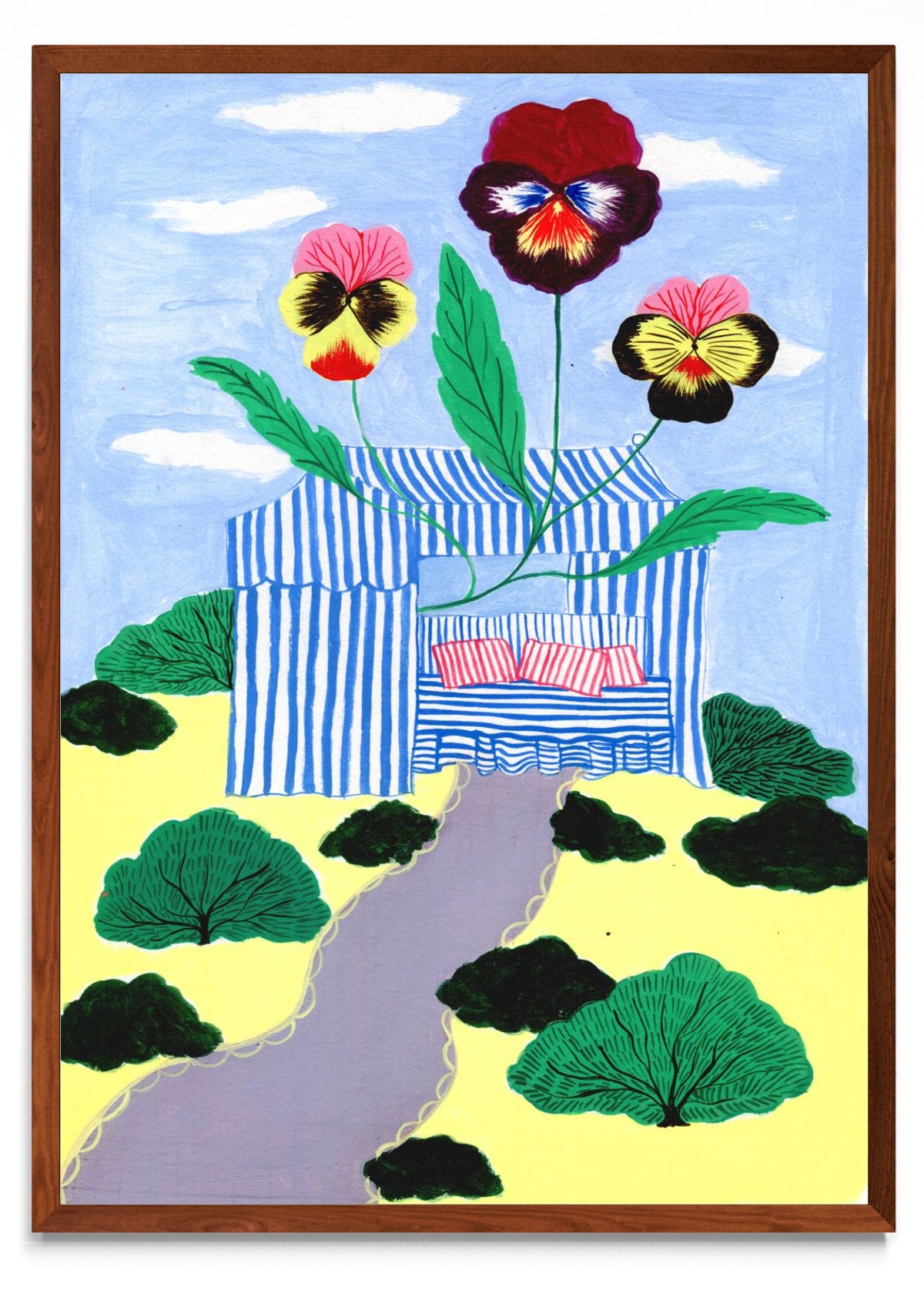 Carpa y pensamientos - Retrato MO