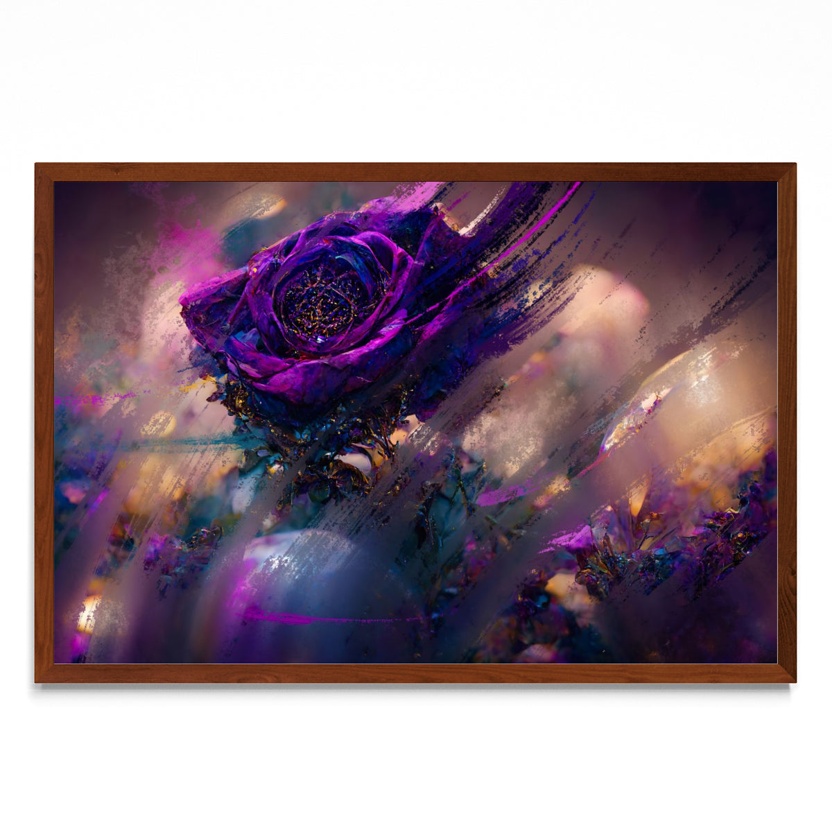 Virtual Garden - Purple Roses - FotoH MO