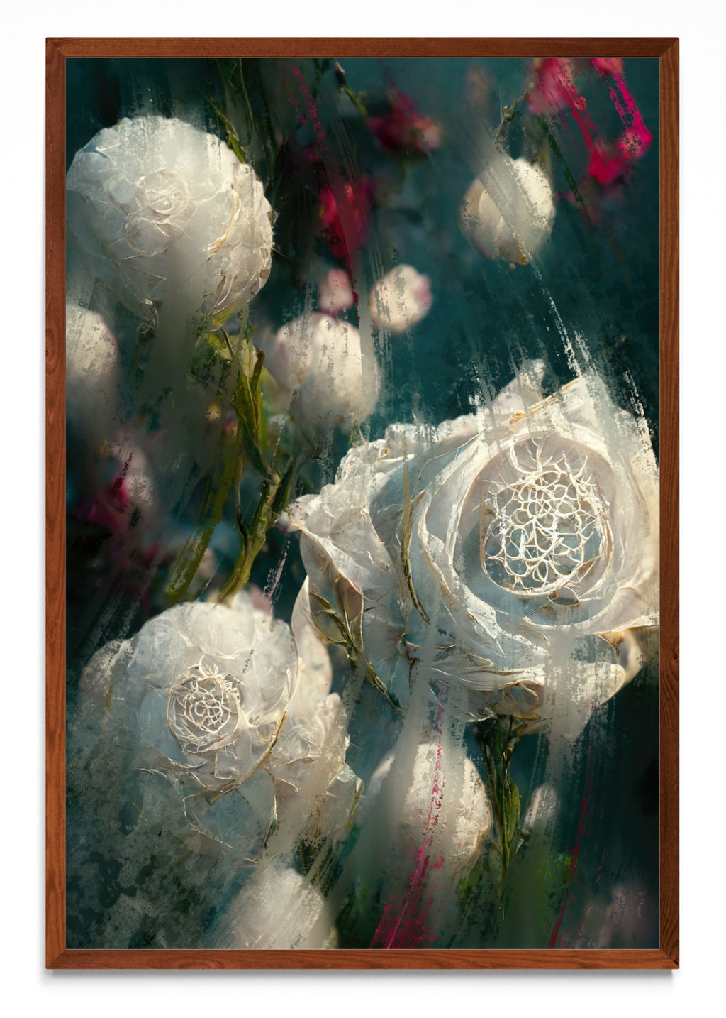 Virtual Garden - White Roses - FotoV MO