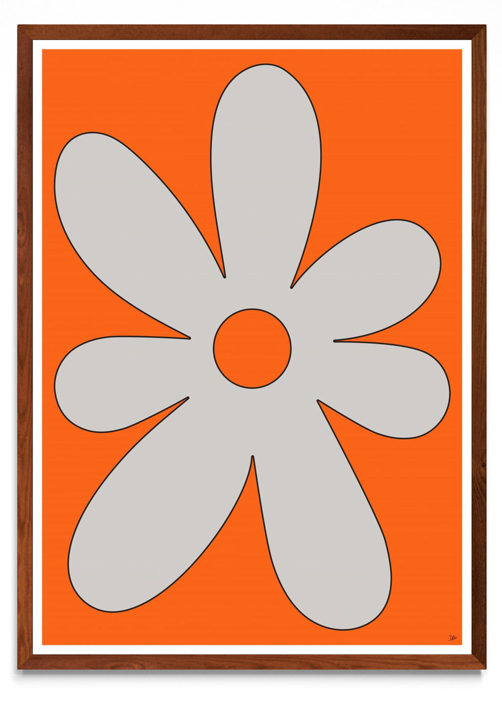 FLOR NARANJA - Retrato MO