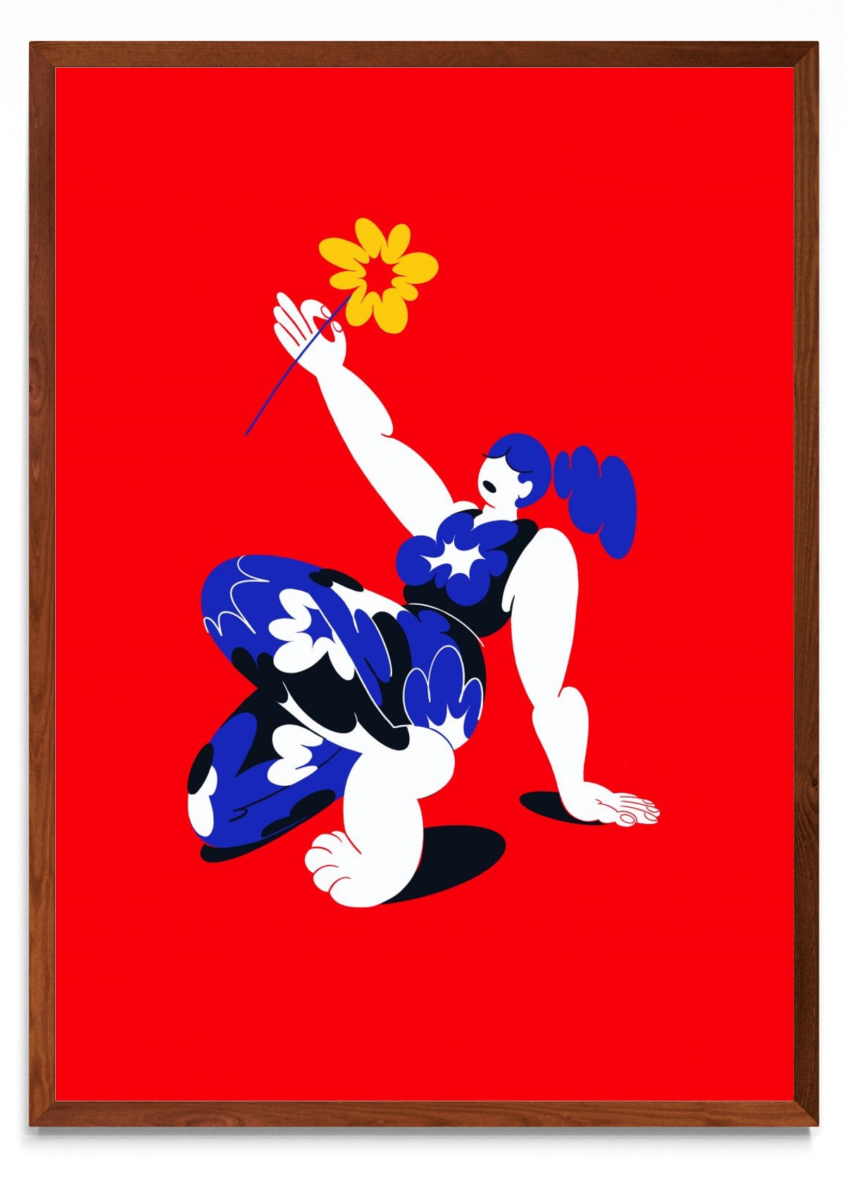 Mujer con flor - Retrato MO