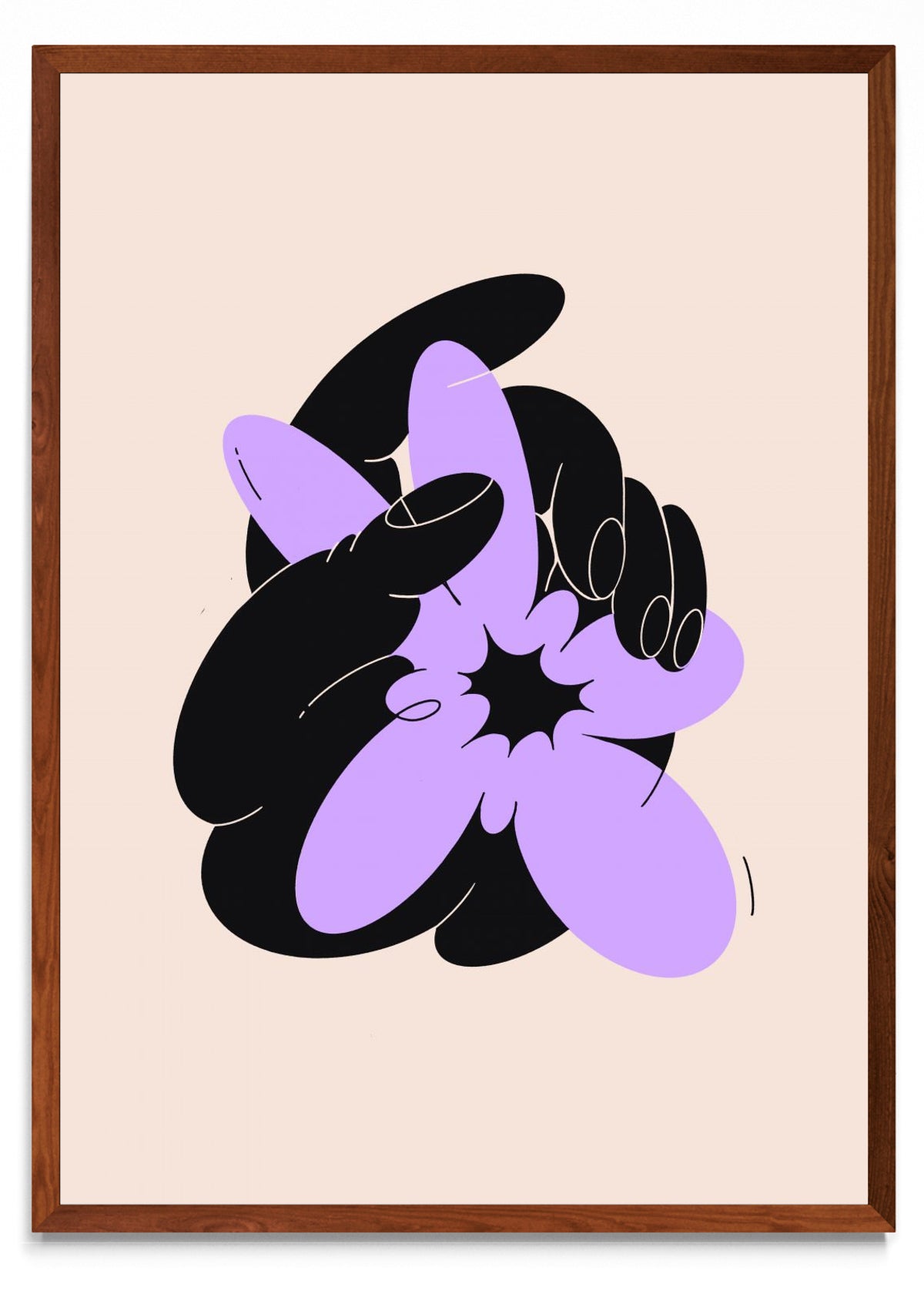 Mano con flor - Retrato MO