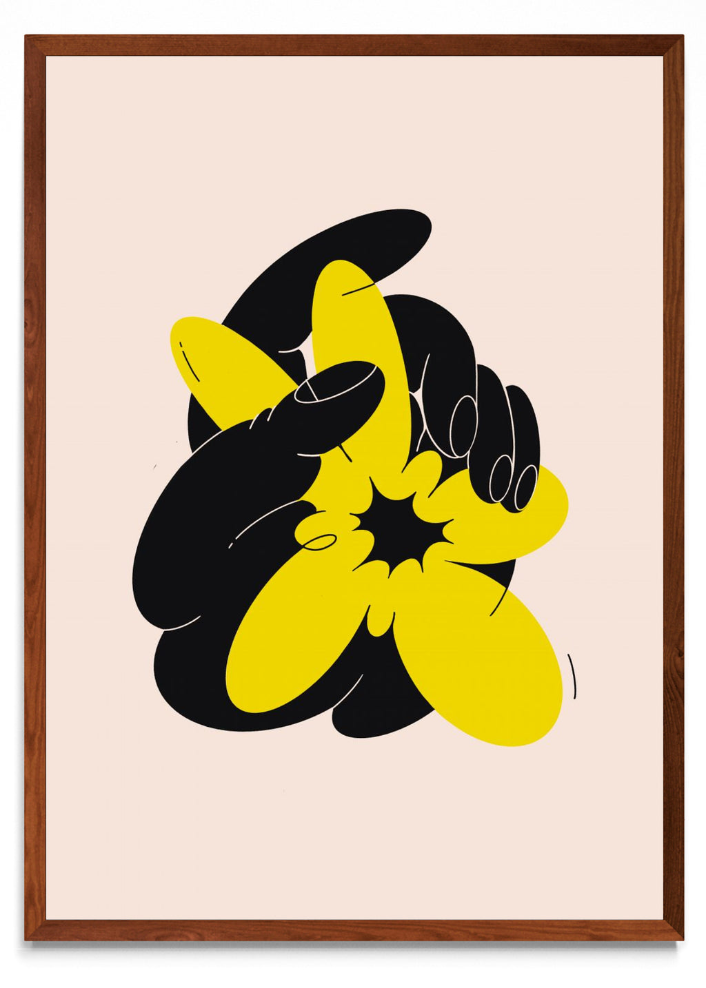 Mano con flor - Retrato MO