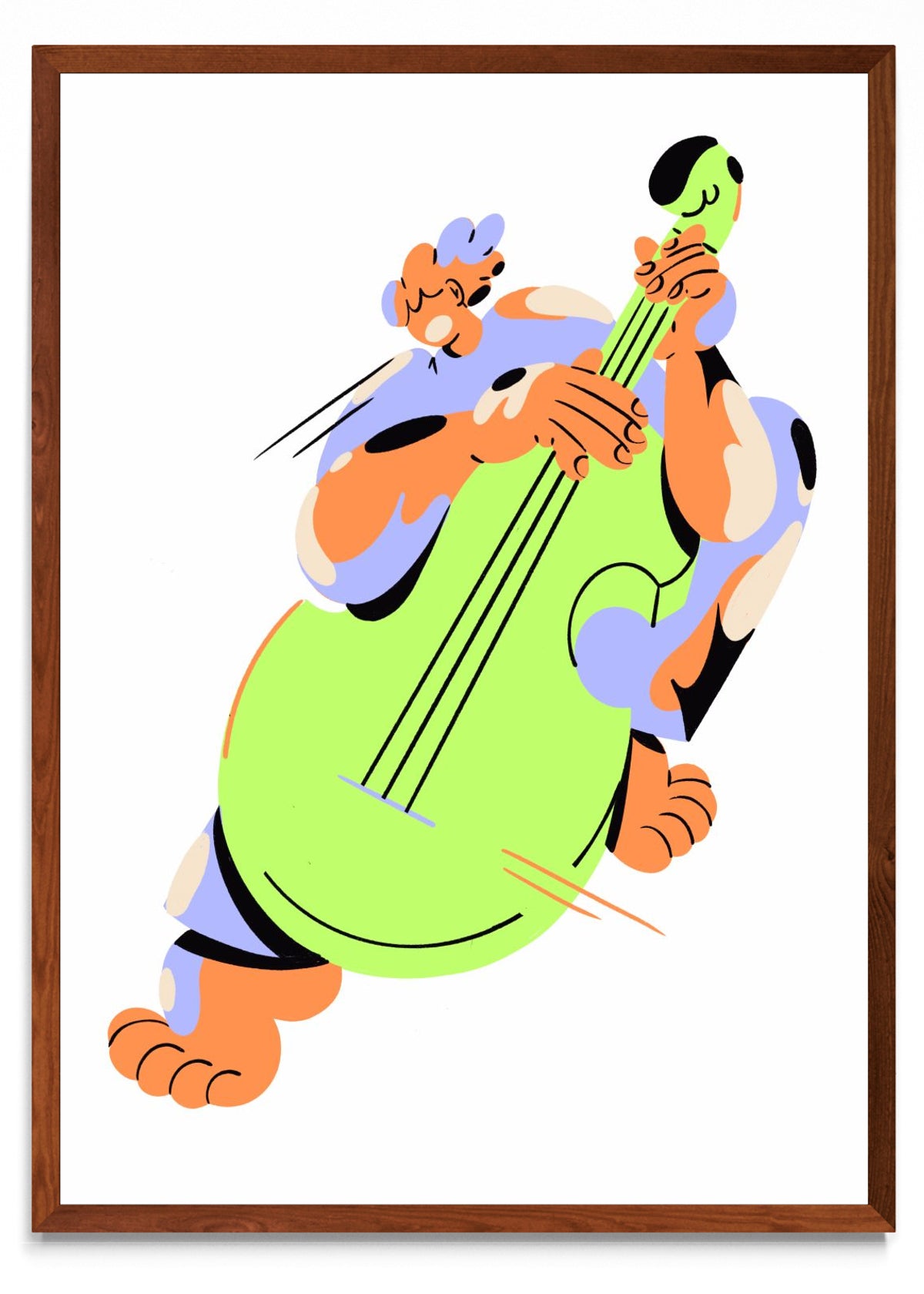 Música y Violoncello - Retrato MO