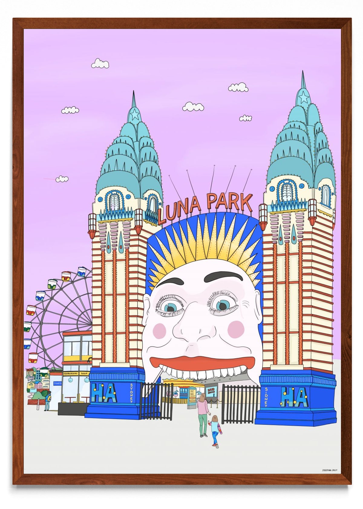 Luna Park Sydney - Retrato MO