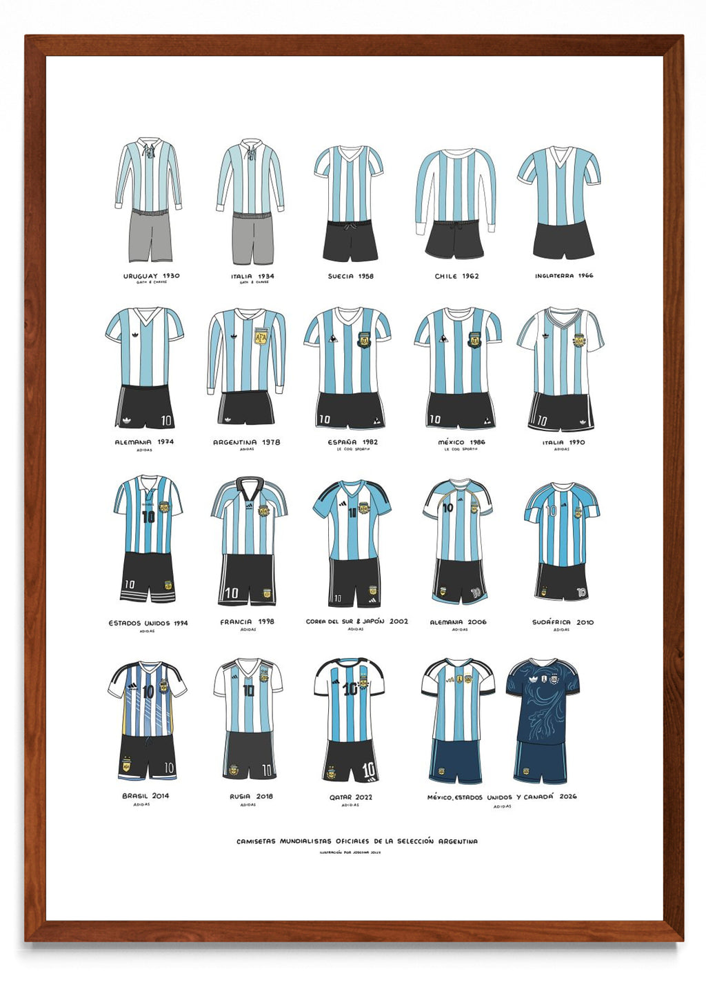 CAMISETAS MUNDIALISTAS - Retrato MO