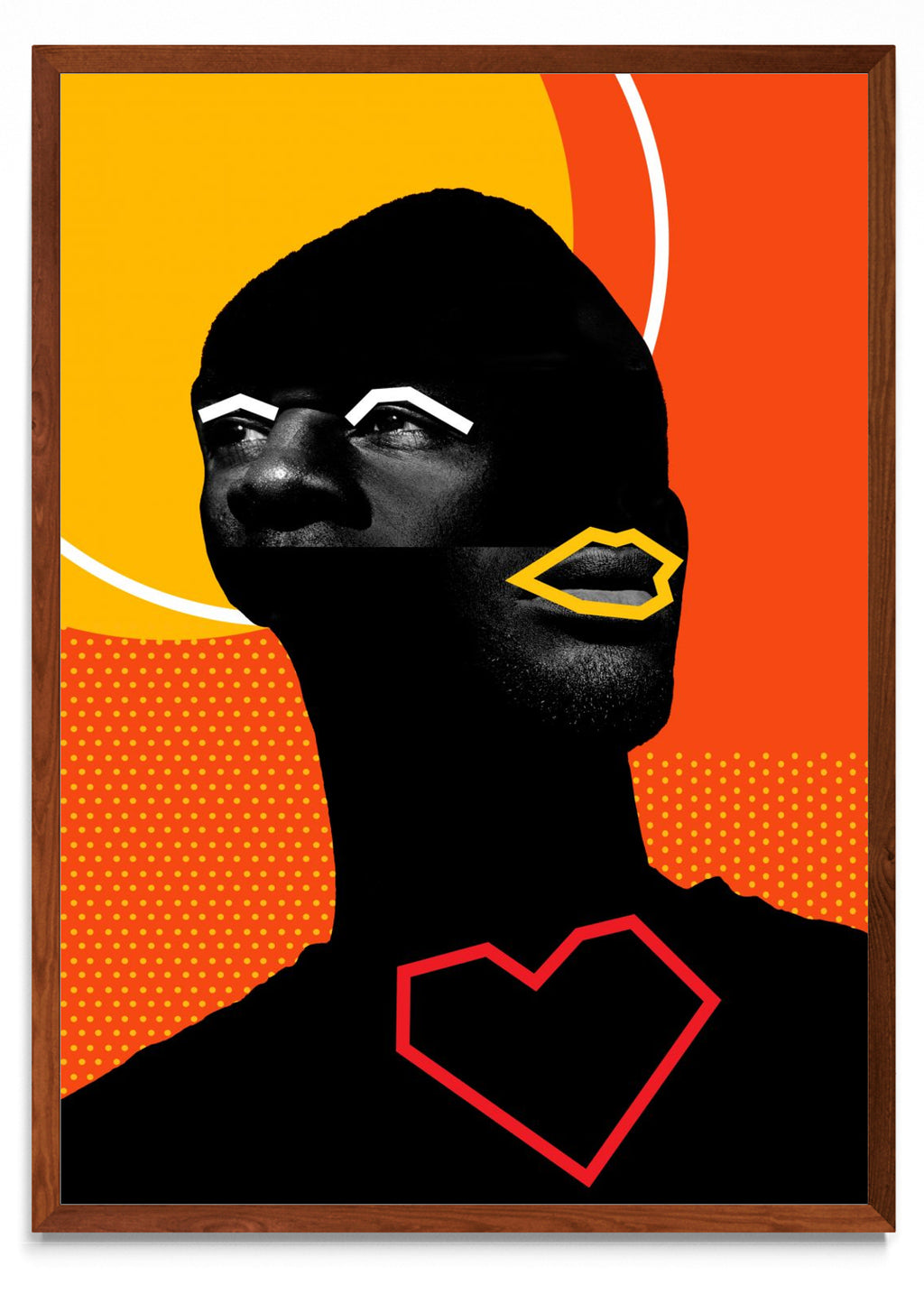 Collage enamorado - Retrato MO