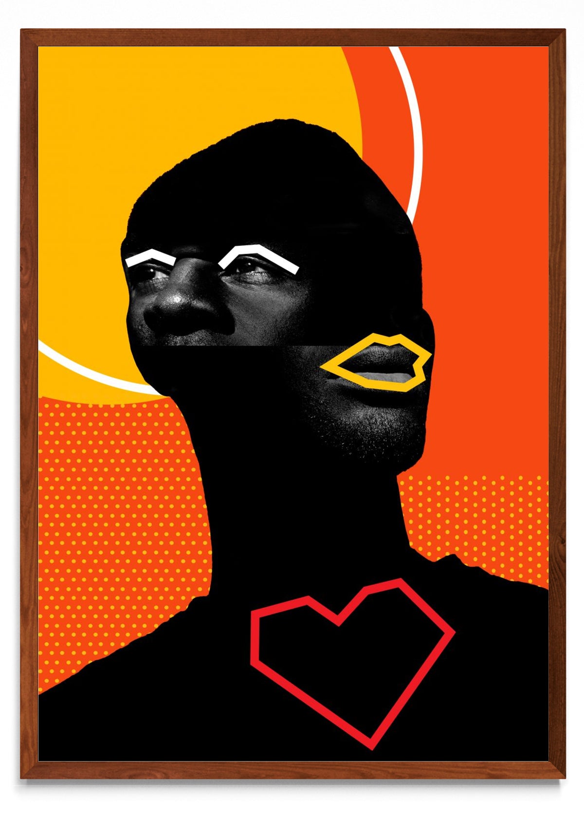 Collage enamorado - Retrato MO