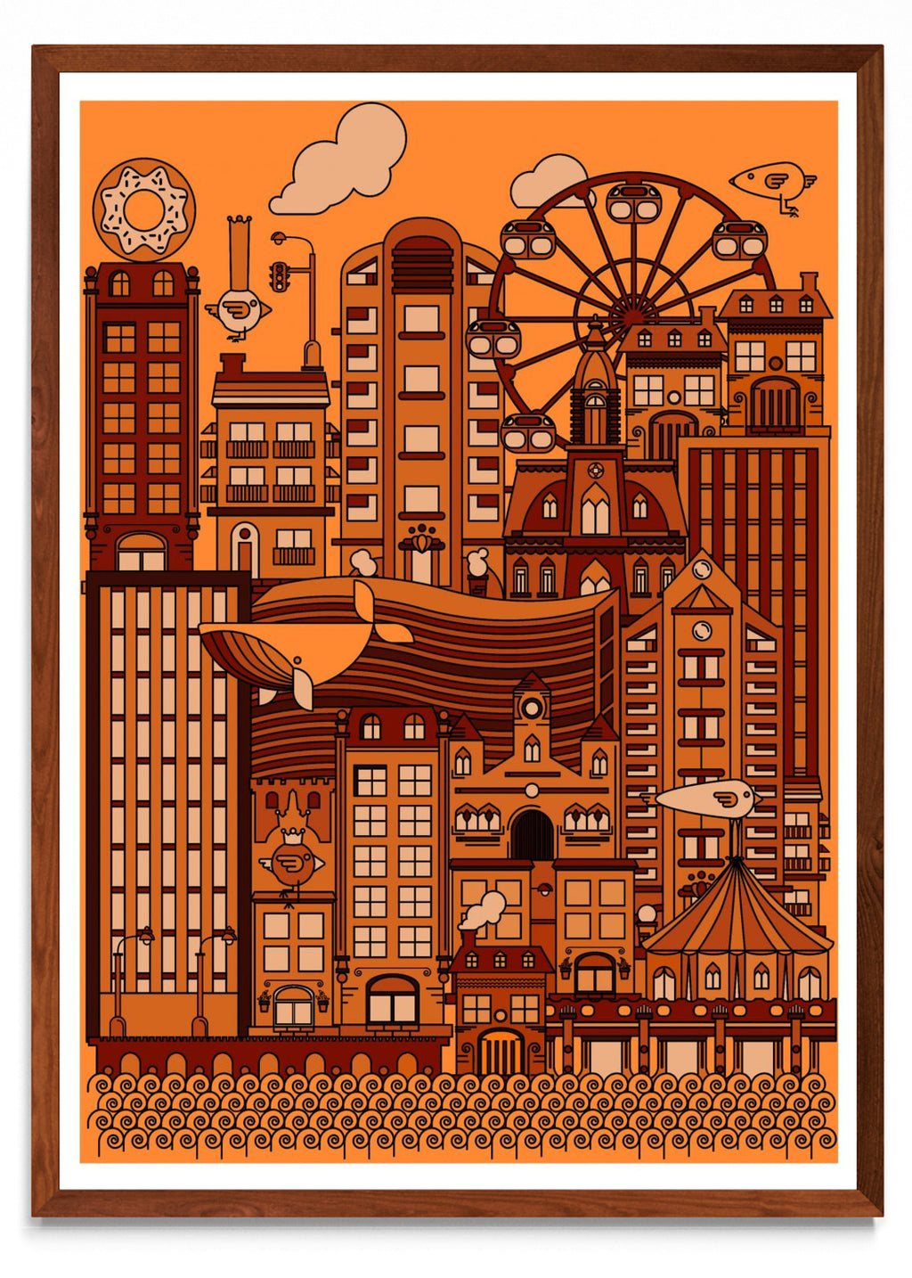 Ciudad ilustrada - Retrato MO