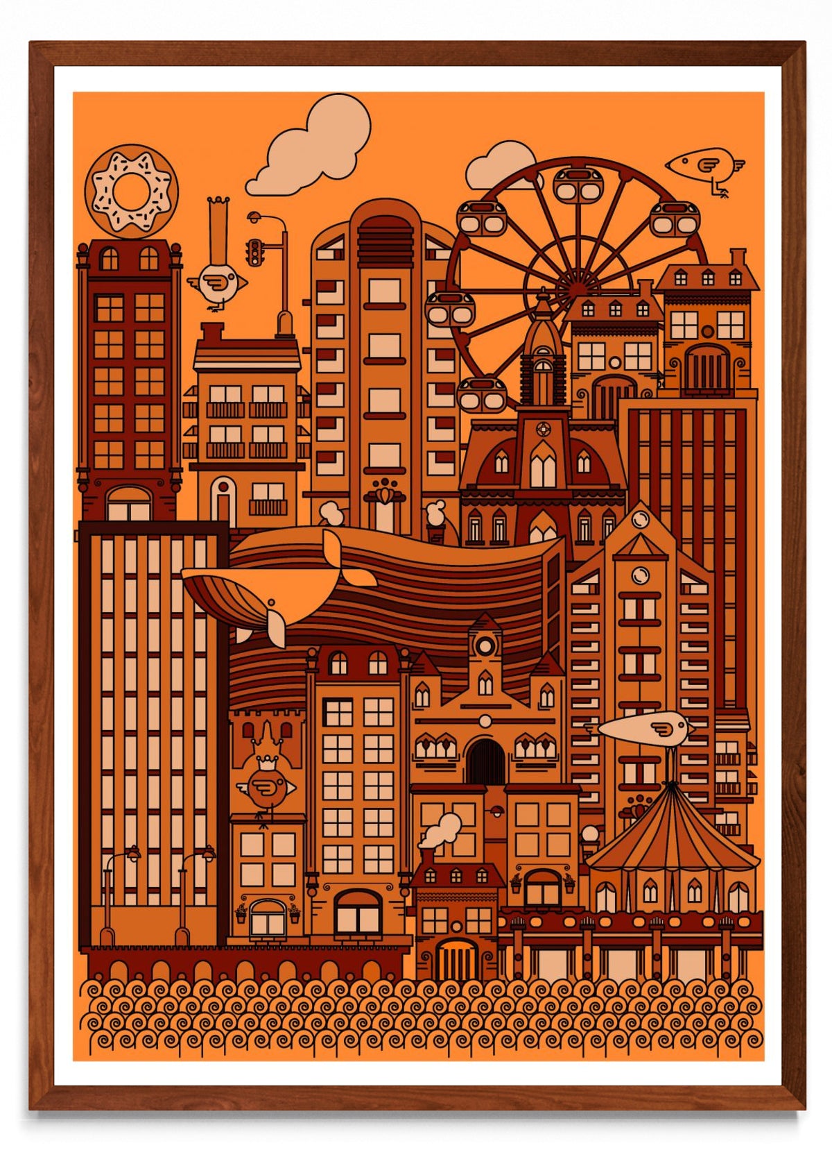 Ciudad ilustrada - Retrato MO