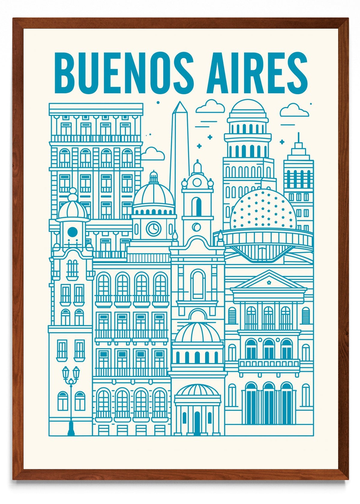 Buenos Aires Ilustrada - Retrato MO