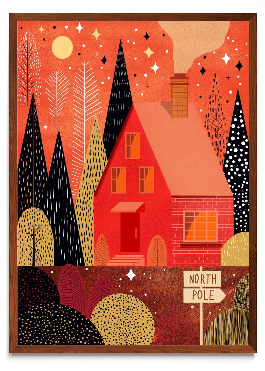 Casa del papa noel - Retrato MO