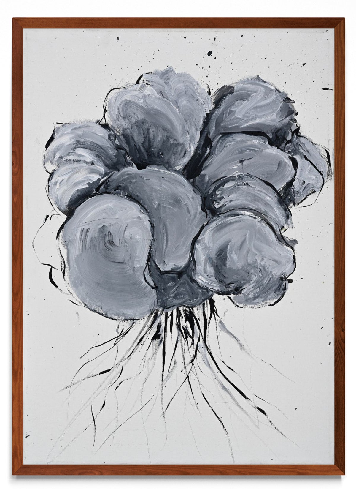 Flores grises III - Retrato MO