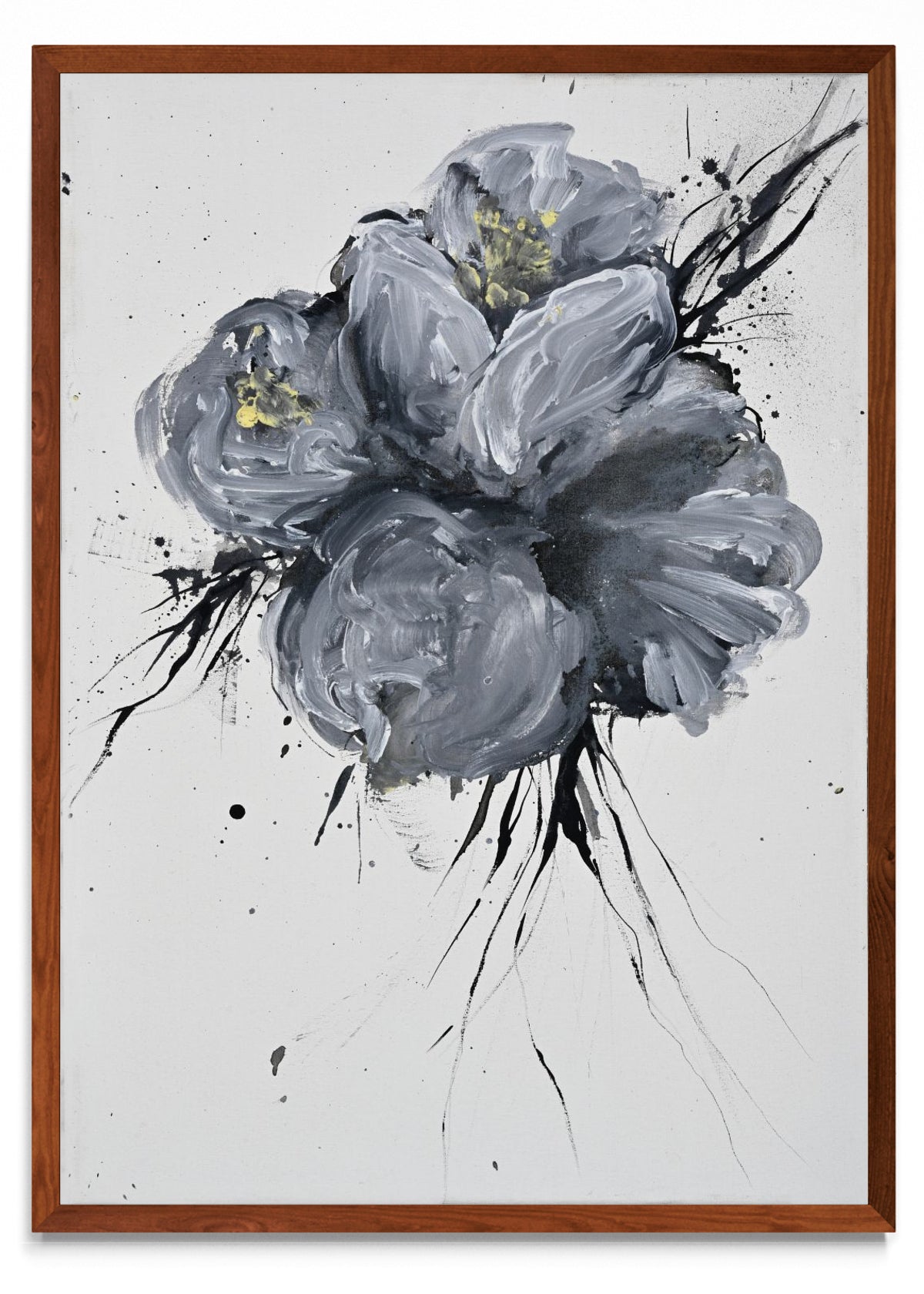 Flores grises II - Retrato MO