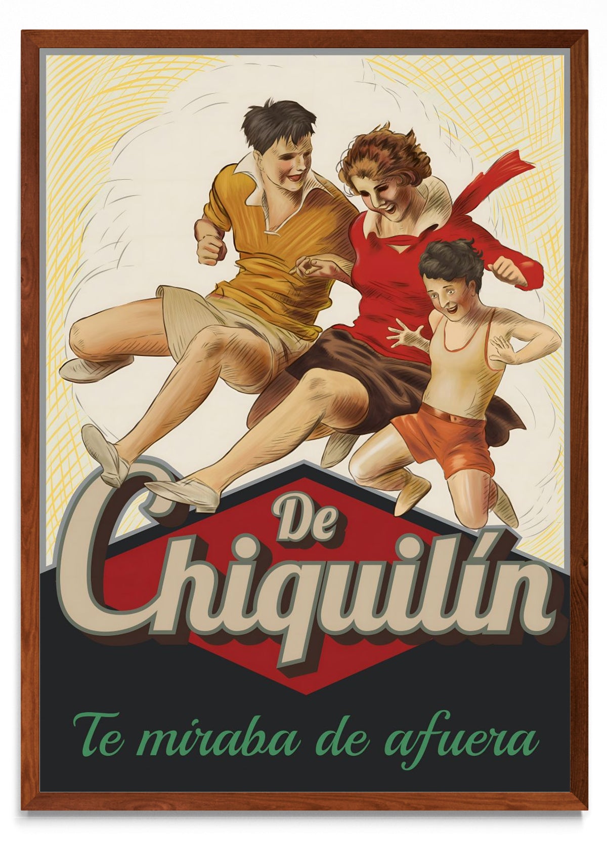 De chiquilín te miraba de afuera - Retrato MO