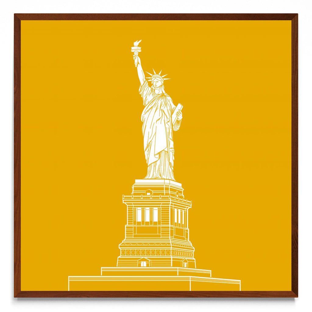 ESTATUA DE LA LIBERTAD - cuadrado MO