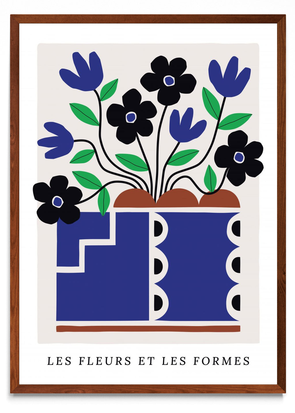 LE FORMES BLEU - Retrato MO